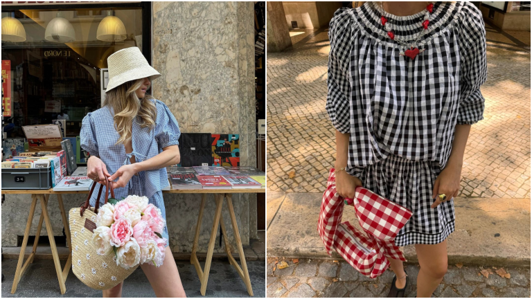 gingham uzorak modni trend