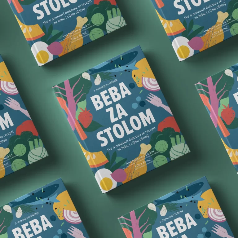 Beba za stolom