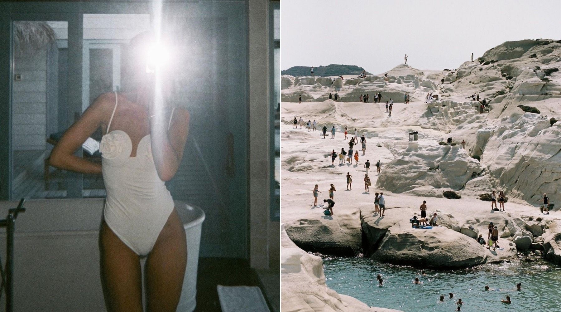 Enodelne kopalke, ki jih lahko nosimo tudi izven  plaže