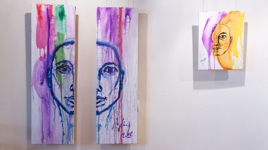 razstava comm-unity slikarka nusa semolic