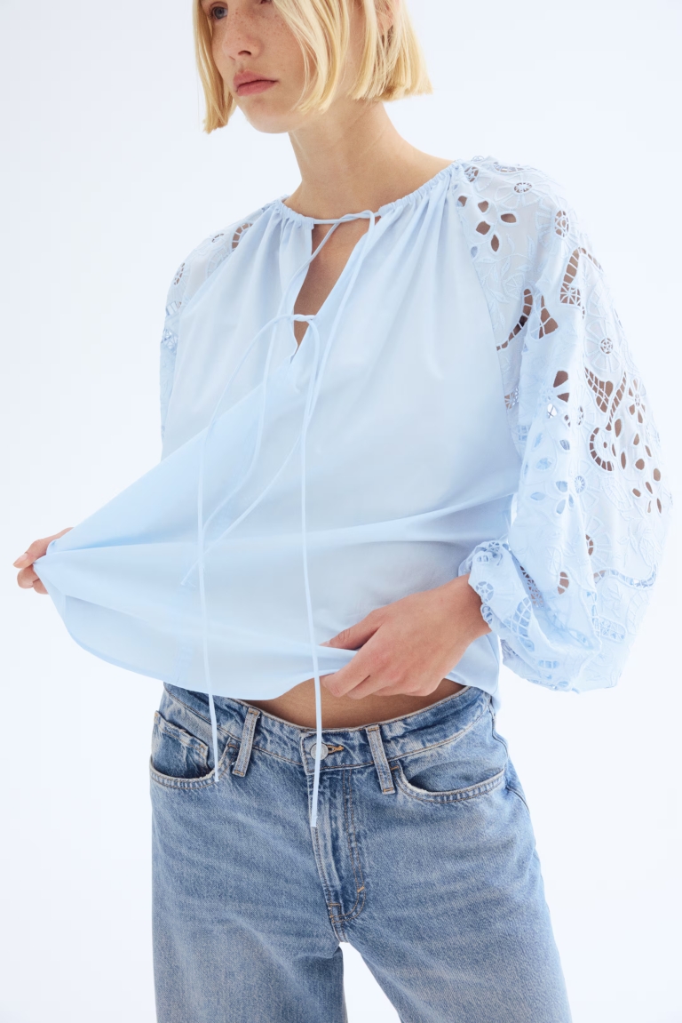 rupičaste bluze H&M