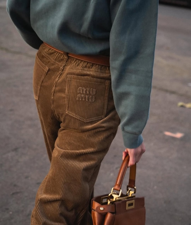 To jesen in zimo nosimo žametne hlače, ki so tople, udobne in izjemno šik
