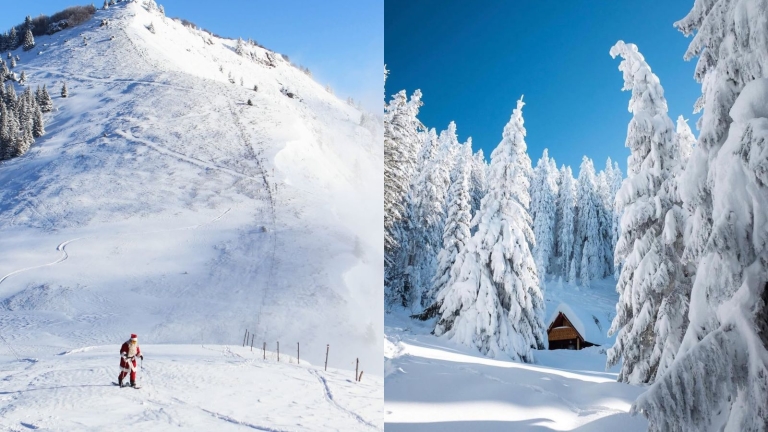bel božič v sloveniji