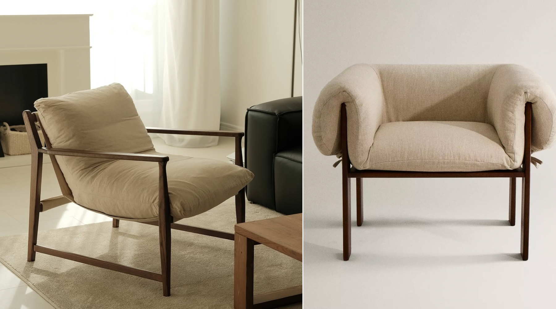 Če obožujete skandinavsko estetiko, vas bodo navdušili novi fotelji Zara Home