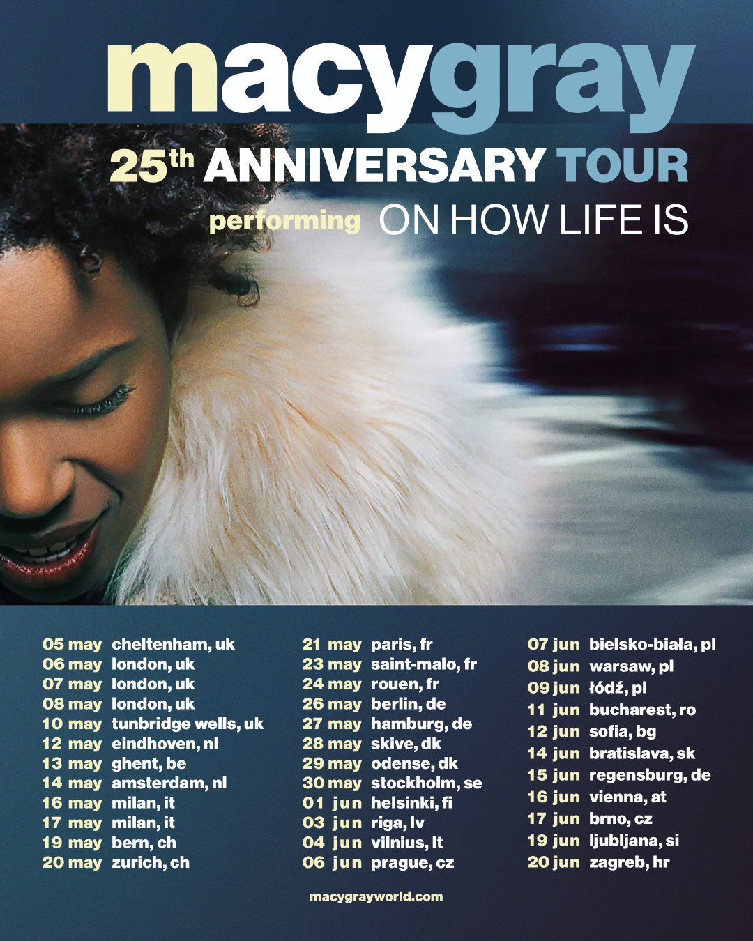 MACY GRAY kino šiška ljubljana