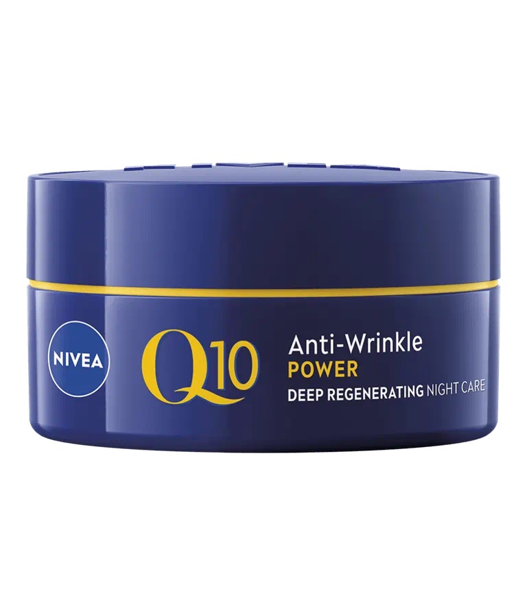NIVEA Q10 Power Deep Regenerating nočna krema proti gubam