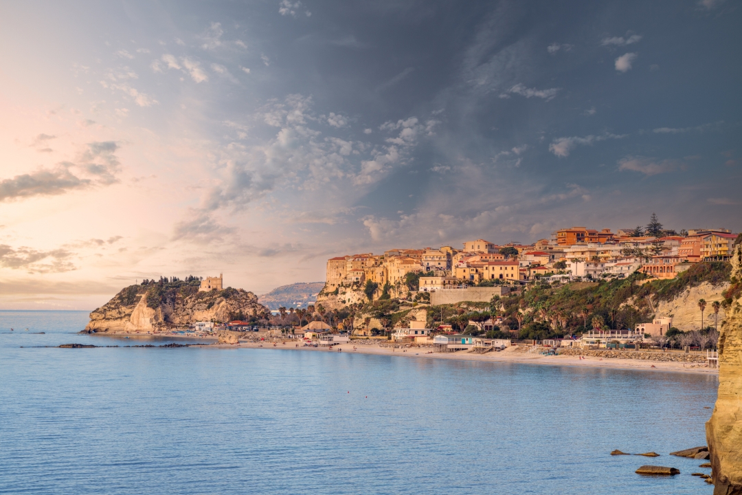 Plaža Tropea v Italiji