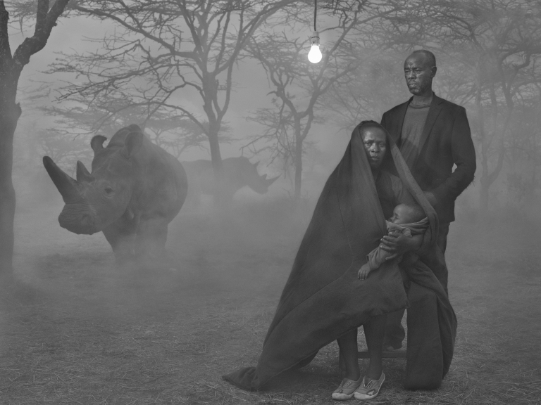Nick Brandt_Alice, Stanley in Najin, Kenija,2020