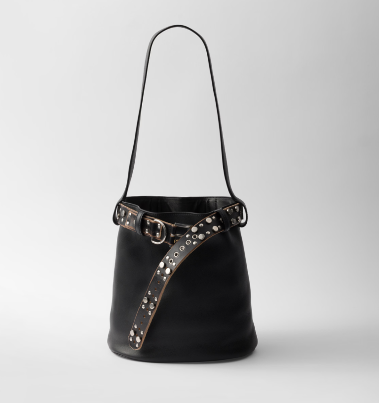 Prada Buckle Bucket bag