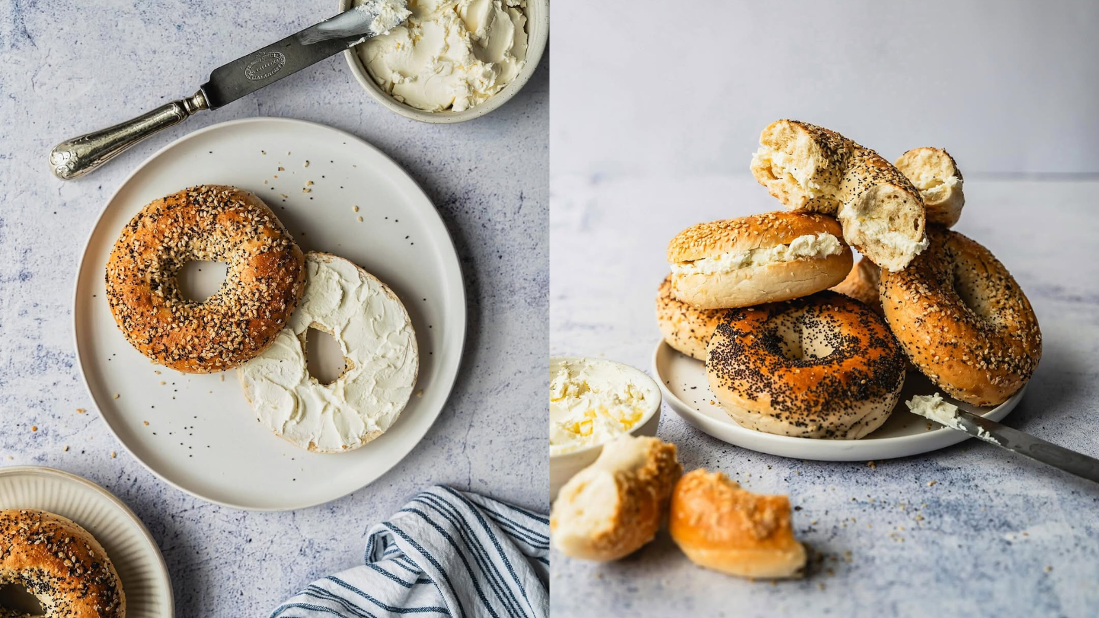 Kjer se srečata newyorški brunch in slovenska lokalnost: Pod Plečnikovimi arkadami strežejo bagle, kot jih še niste jedli