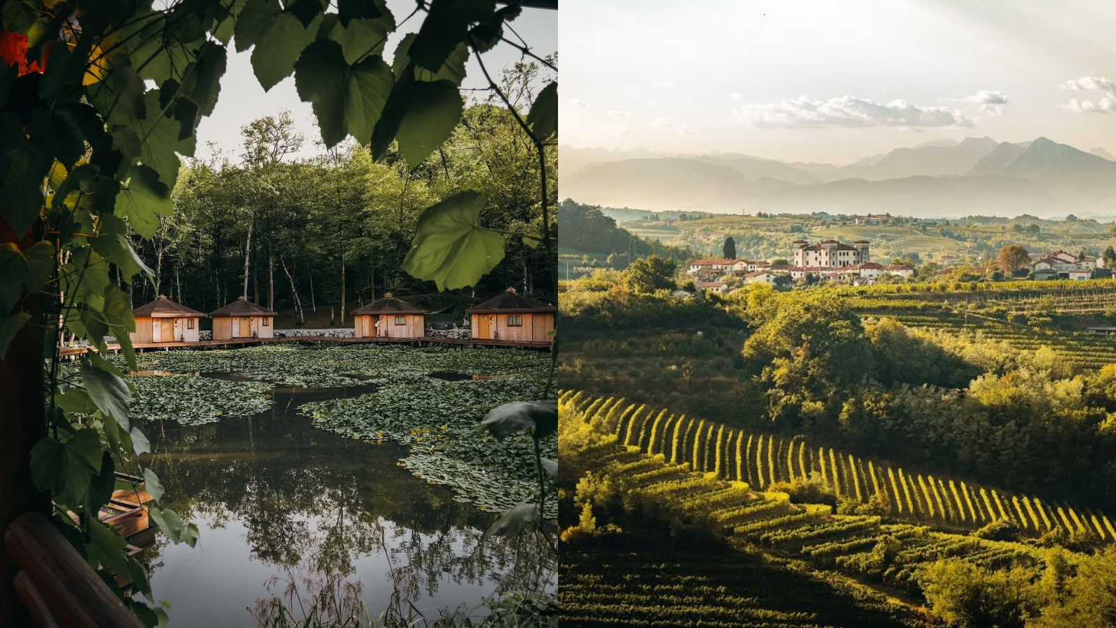 Ideja za vikend pobeg v objem narave in odlične kulinarike v butičnem glampingu sredi slovenske Toskane