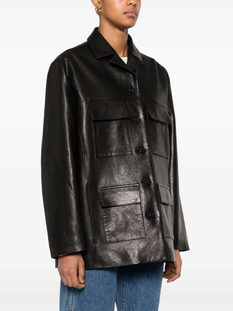 oversize usnjene jakne