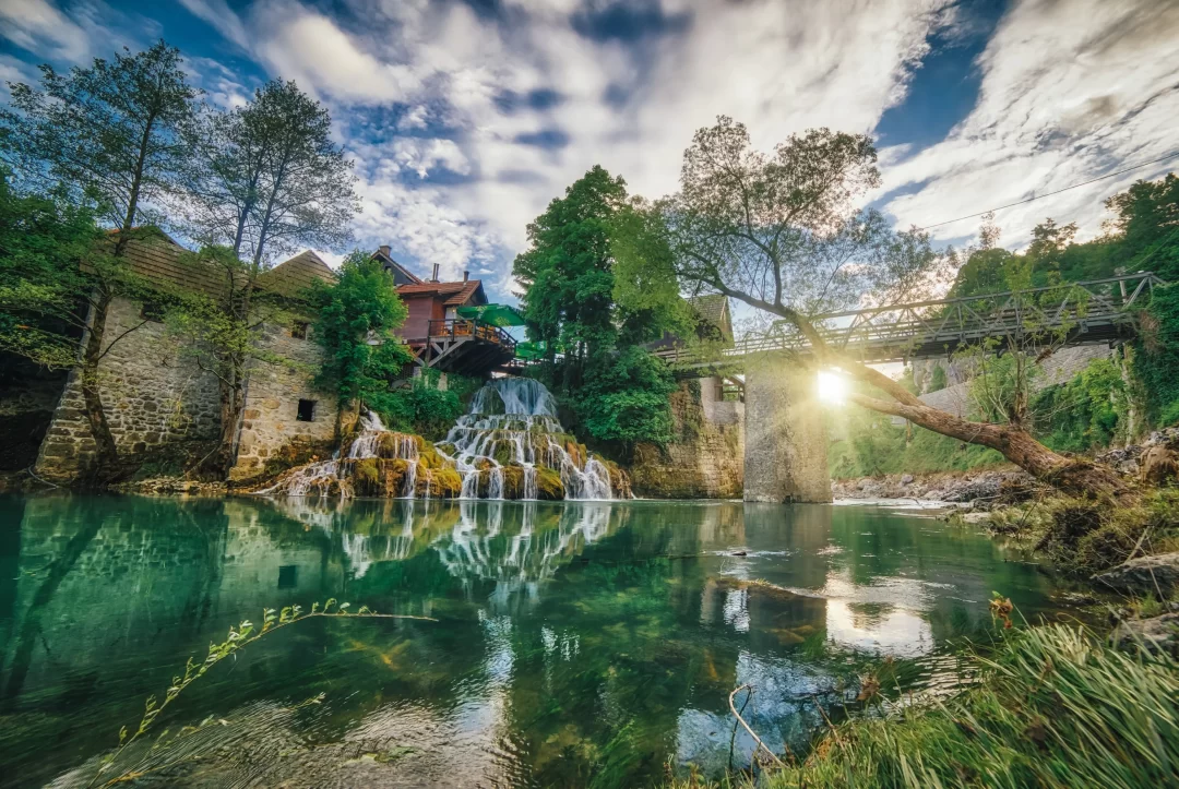 Slunj Rastoke. RTZ KARLOVAČKE ŽUPANIJE