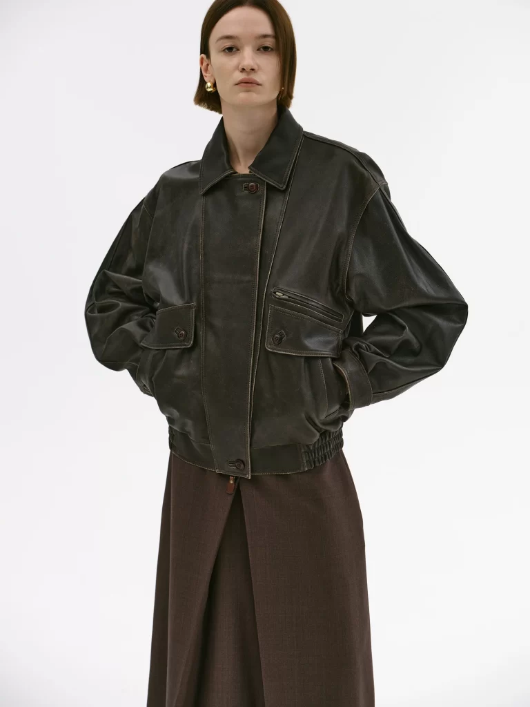 oversize usnjene jakne