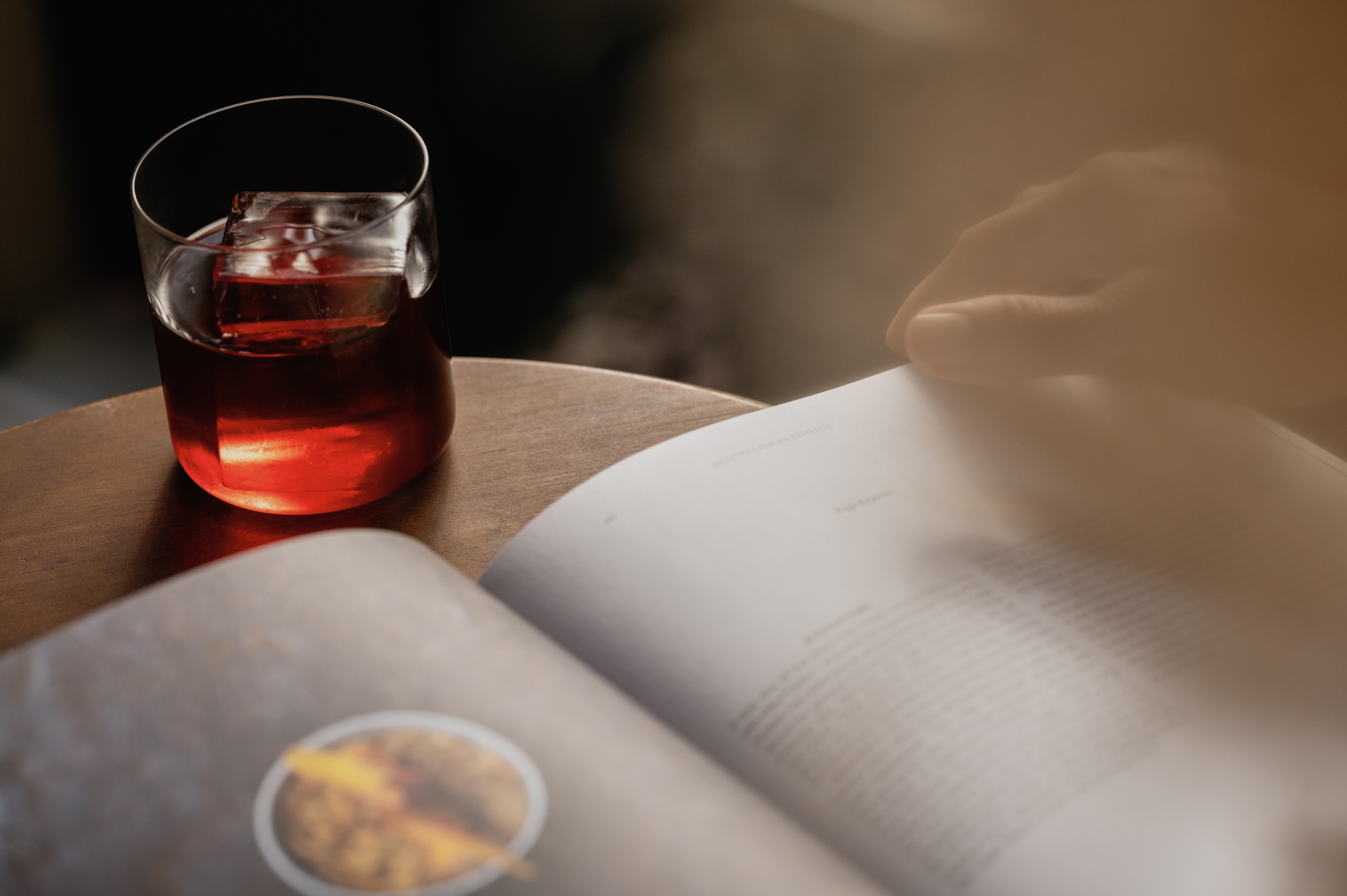 Ana Roš Drinks Negroni koktajli (foto: Ciril Jazbec)