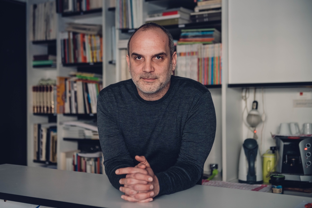 Marko Golub, kustos osrednje razstave EDA. Foto Petra Slobodnjak
