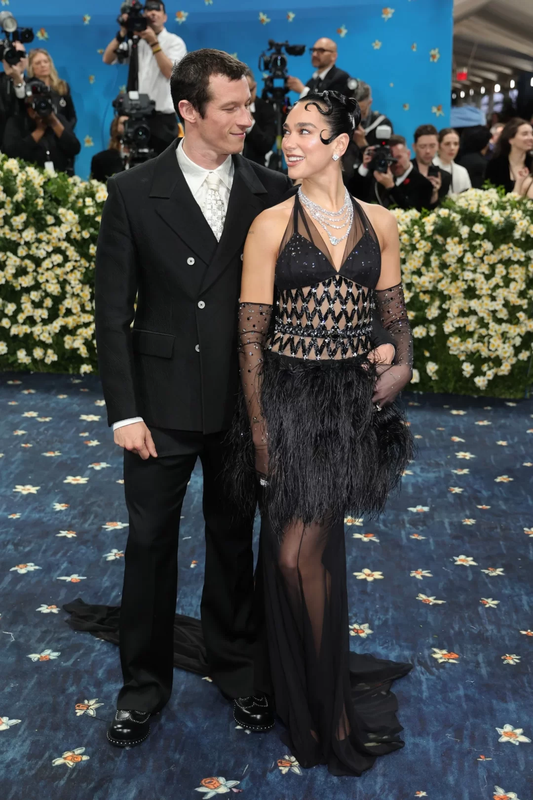 Callum Turner in Dua Lipa
