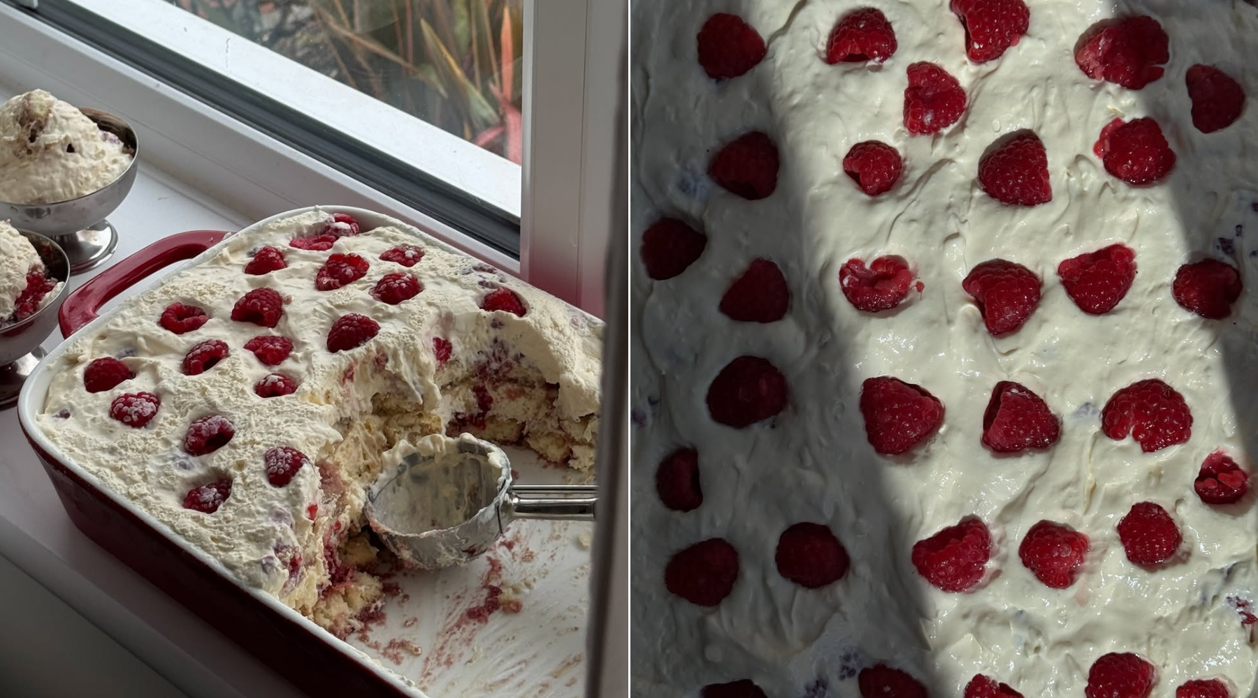 Priljubljena sladica na nekoliko drugačen način: predstavljamo recept za tiramisu z malinami
