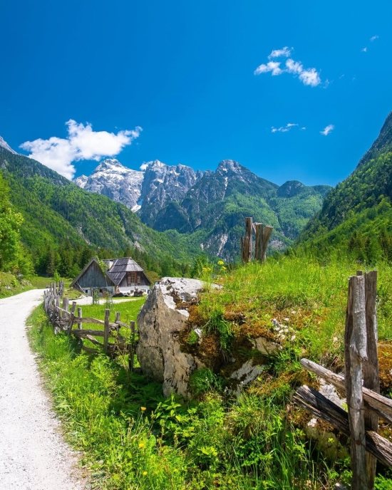 Slovenski “Tirol”, kot iz starih razglednic: kraj, kjer med zelenimi pašniki in lesenimi hišami najdete spokojnost in nostalgijo