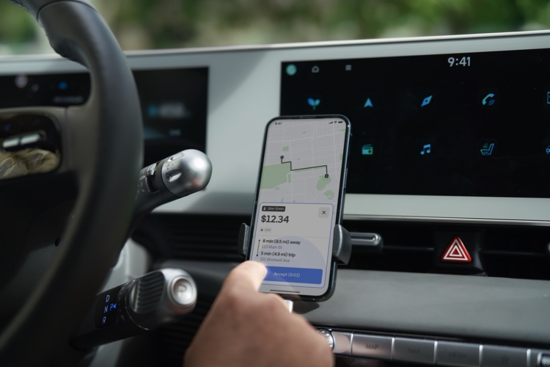 Aplikacija Uber Ljubljana