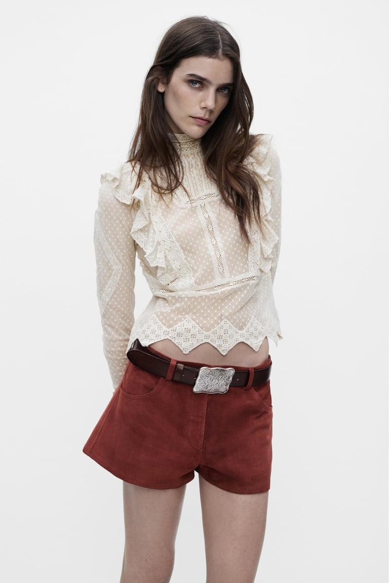 čipkaste bluze Zara