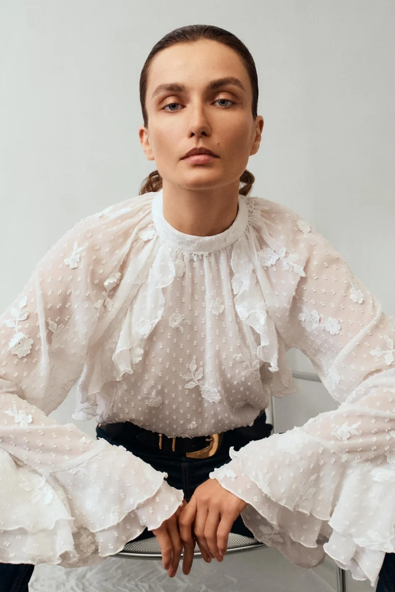 čipkaste bluze Zara