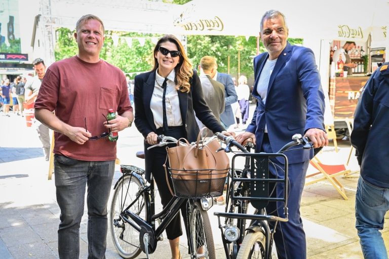 Adnan Mehmedović Medo, Eva Lozina, mariborski župan Saša Arsenovič