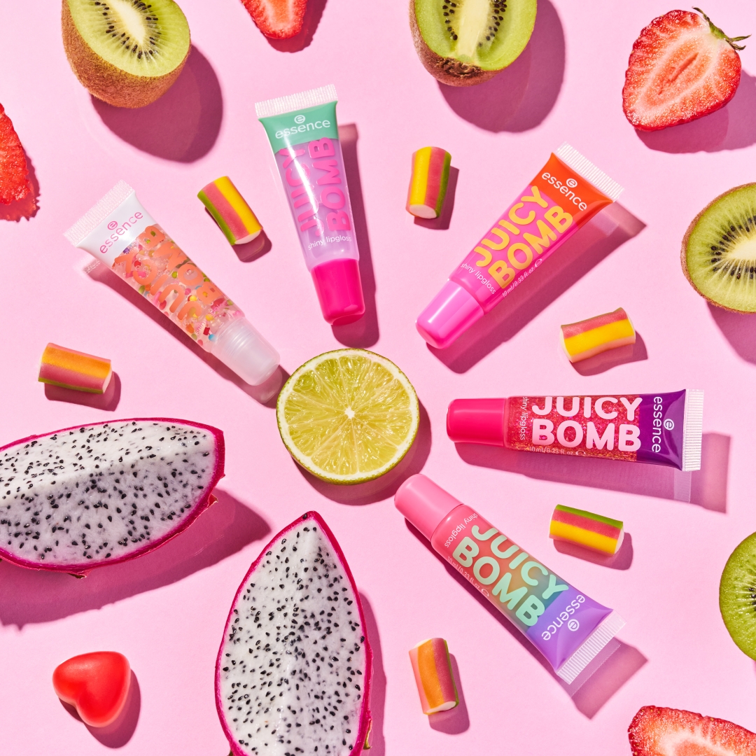essence JUICY BOMB PARTY Shiny Sijaj za ustnice