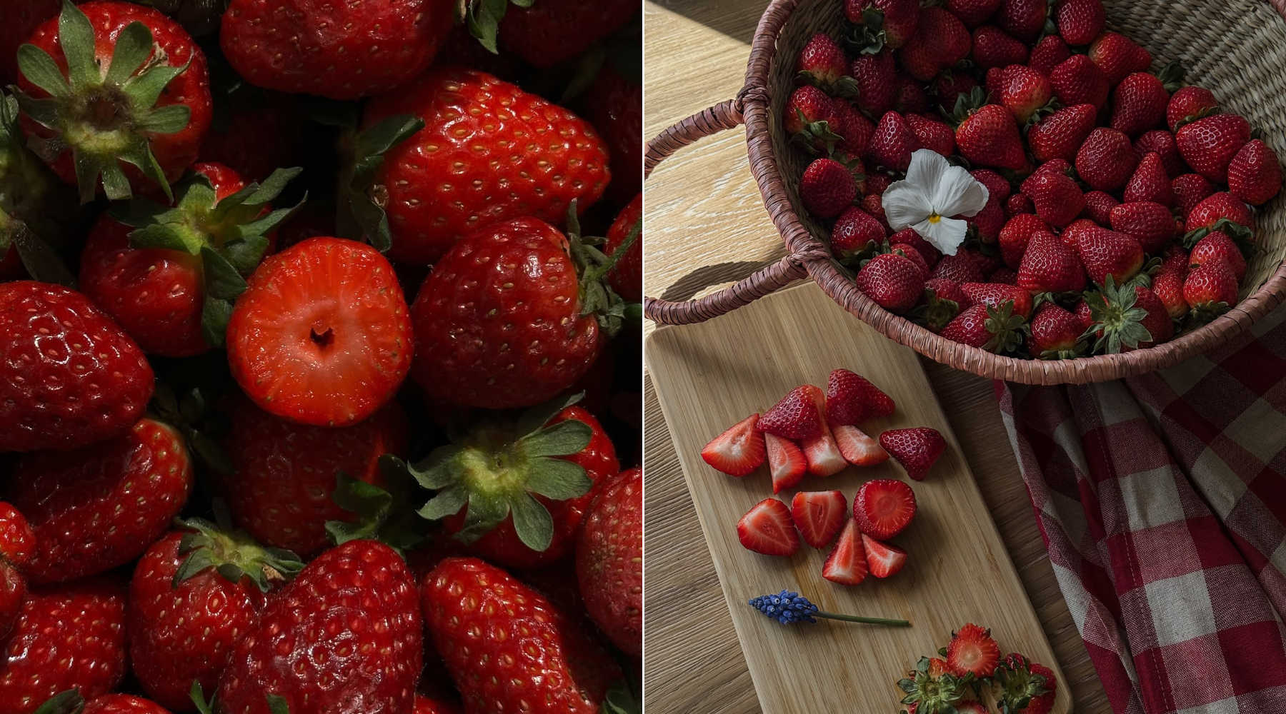 Če imate doma jagode, predlagamo, da naredite ta preprost sladoled samo s tremi sestavinami
