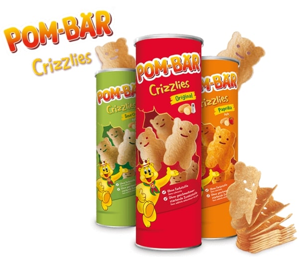 Pom-Bär Crizzlies. Gre za hrustljav, tanek čips