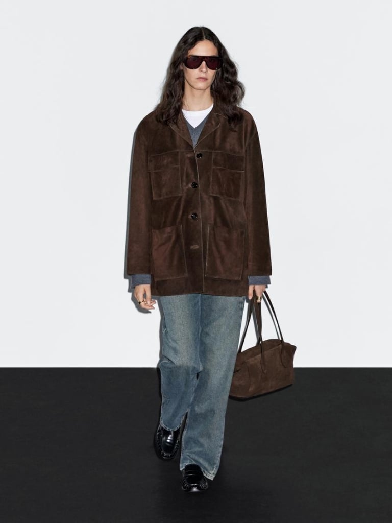 Massimo Dutti jakne iz brušenega usnja