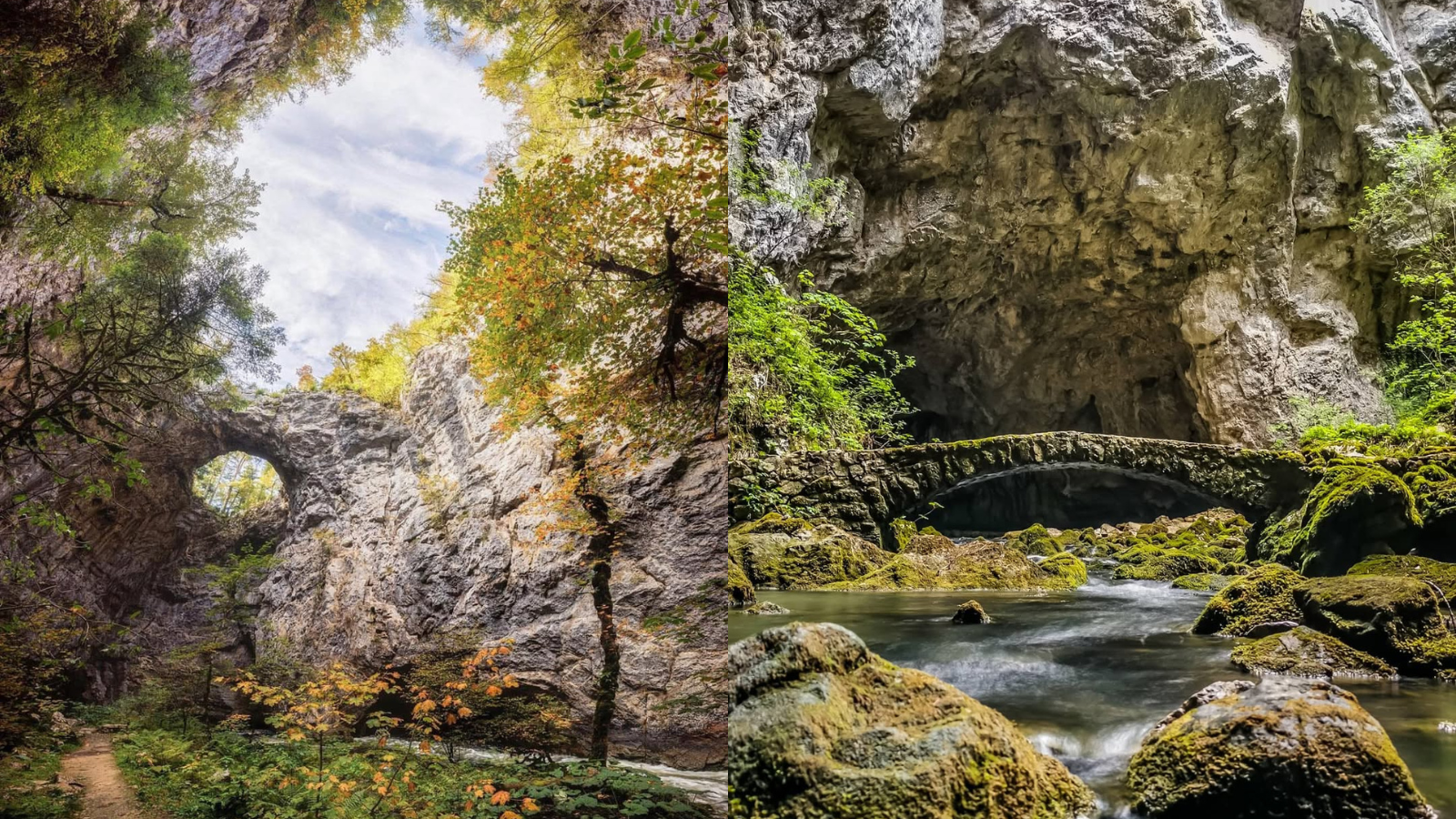 Spoznajte čudež kraške doline, kjer se srečata divja voda in stoletna kamnita arhitektura narave