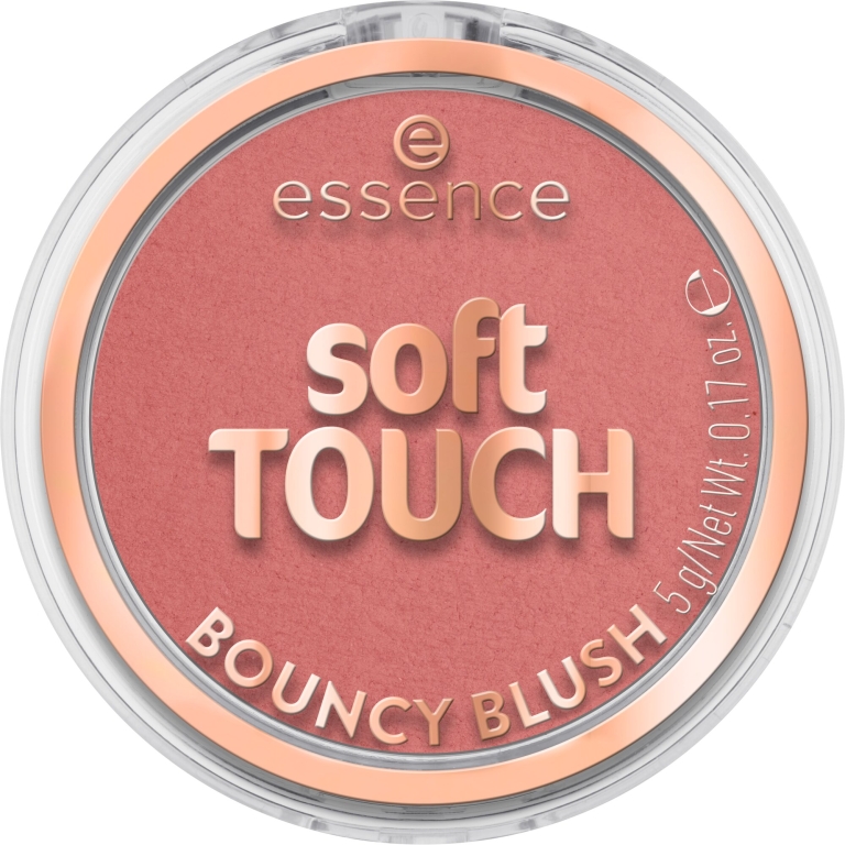 rdečilo essence soft TOUCH BOUNCY blush