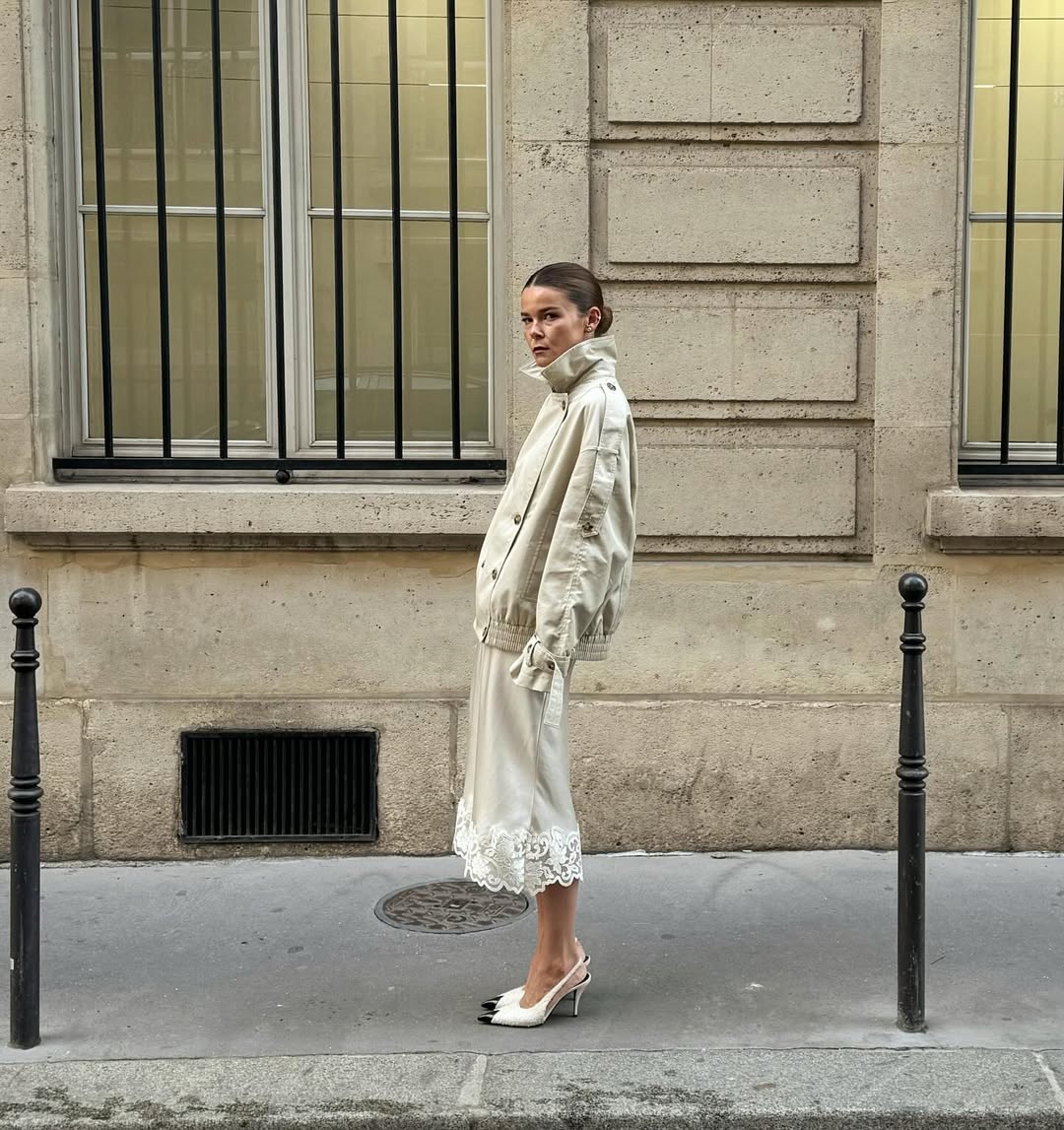 Čipka in usnje sta sanjska modna kombinacija (še posebej jeseni). Imamo stilski navdih!