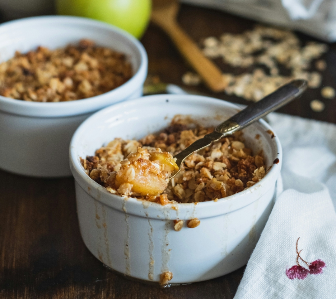 crumble od jabuka