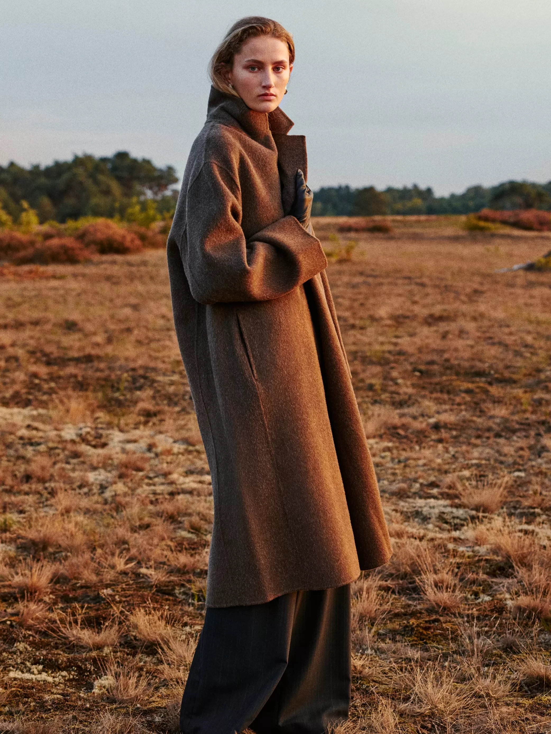rjava barva modni kosi massimo dutti 4