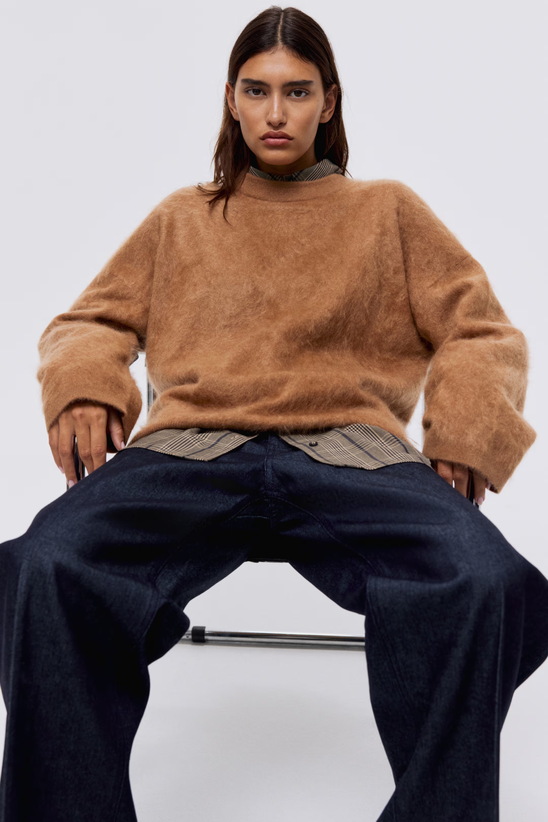 smeđi komadi H&M